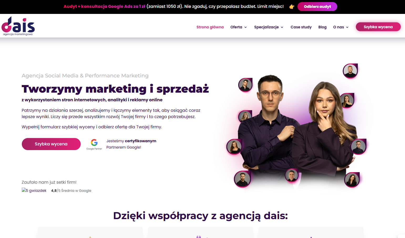 dais.pl — agencja social media z podejściem opartym na danych